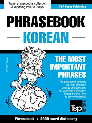 cover image of Phrasebook Korean